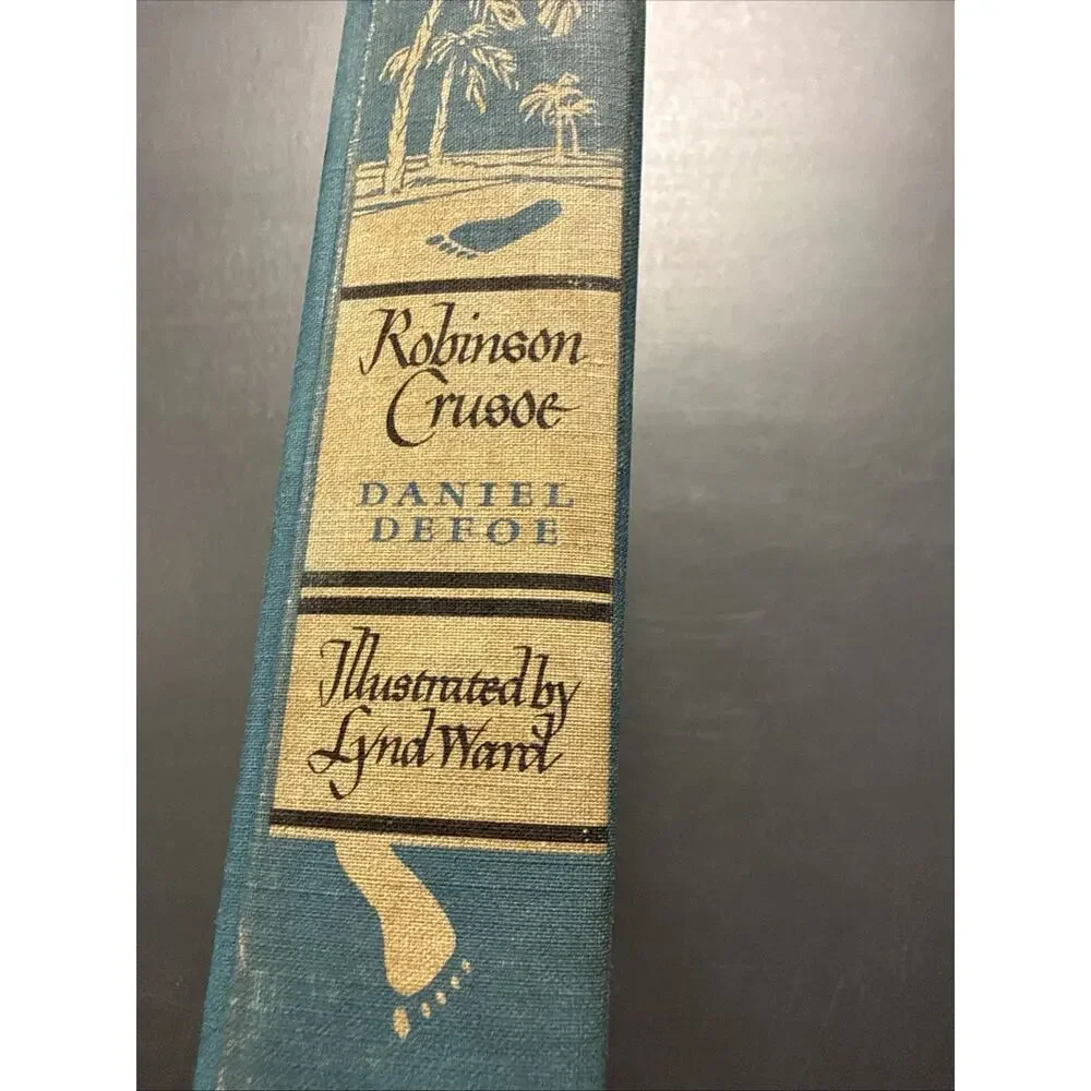 Robinson Crusoe by Daniel Defoe, 1946 Hardcover
